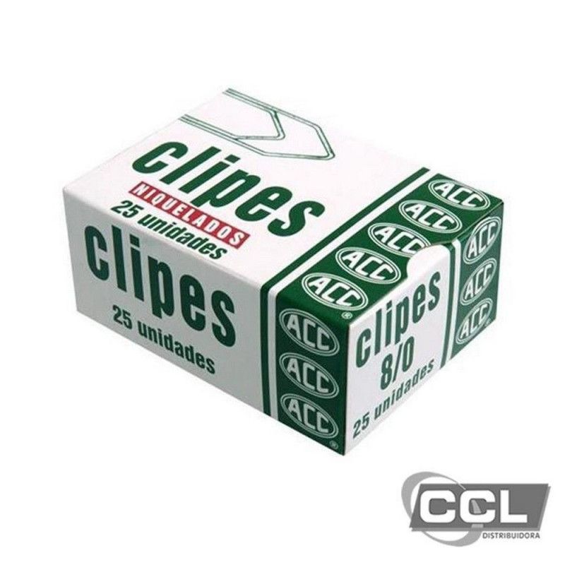 CLIPES 8/0 COM 25 ACC - REF. 9.11.11.13-6 - 1 UNIDADE