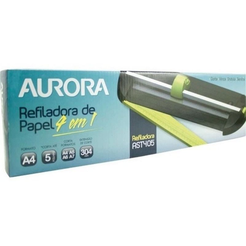 REFILADORA 4 X 1 CORTA/VINCA/ONDULA/SERRILHA AURORA - REF. AST405 - 1 UNIDADE