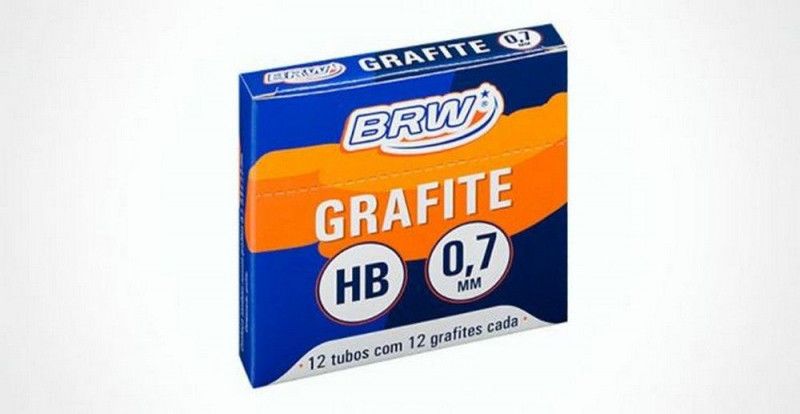 GRAFITE 0.7MM HB BRW - REF. GF0701 - 1 UNIDADE