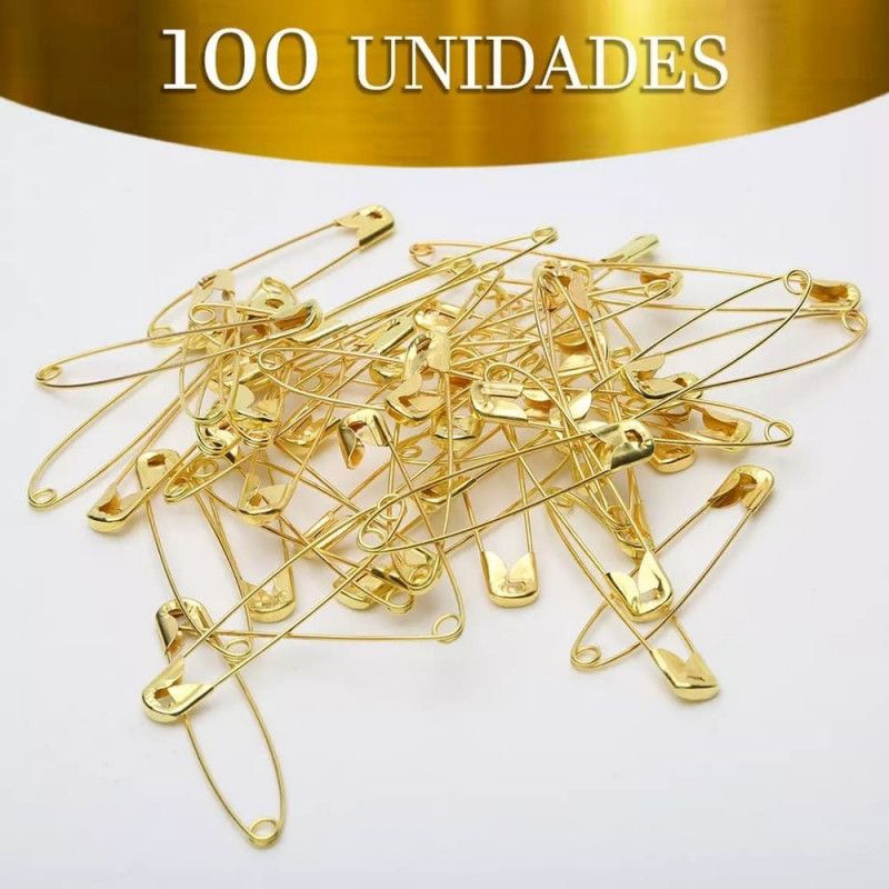 ALFINETE DE SEGURANCA N. 02 COM 100 UNIDADES NYBC - REF. 02 - 1 UNIDADE