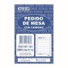 BLOCO PEDIDO DE MESA 78X111 COM CARBONO SAO DOMINGOS - REF. 6981 - 1 UNIDADE