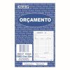 BLOCO ORCAMENTO 100 FOLHAS 137X207 SAO DOMINGOS - REF. 6777 - PACOTE COM 10 UNIDADES